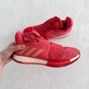 Adidas James Harden Vol. 3 Red Boost Basketball Shoes